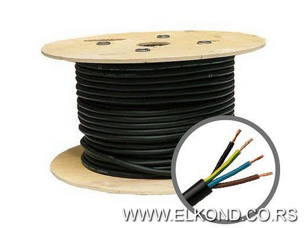 Kabel rudarski gumirani EPN50-4x16